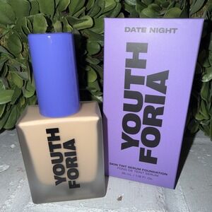Date Night by Youthforia, 1.18 oz Skin Tint Serum Foundation Lt To Lt Medium 245